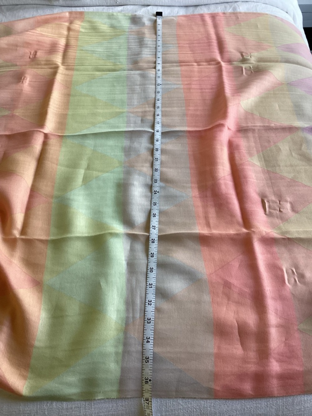Peruvian Connection Sorbetto Shawl Sunset Cotton Silk Lightweight Wrap Scarf NWT - Picture 10 of 15